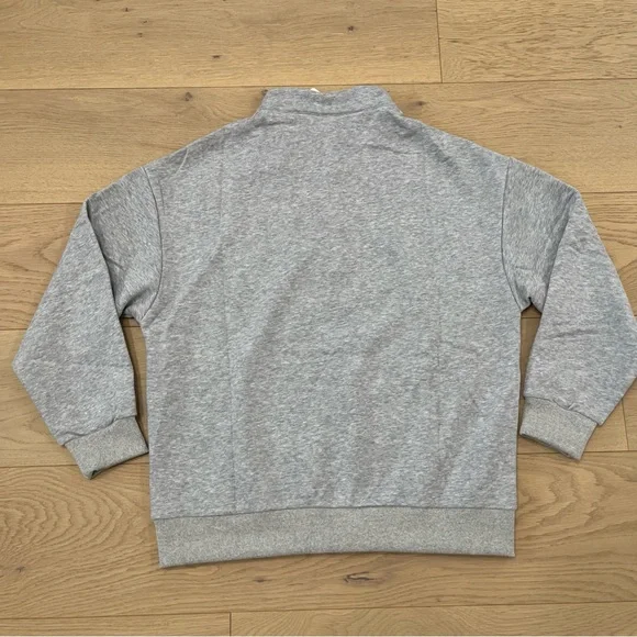 ALO Yoga Accolade Set Quarter Zip and Sweatpants Light Gray Unisex - Picture 9 of 16